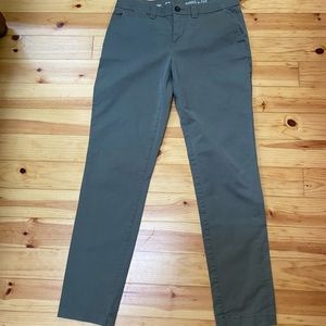 Broken-In Straight Khakis by Gap